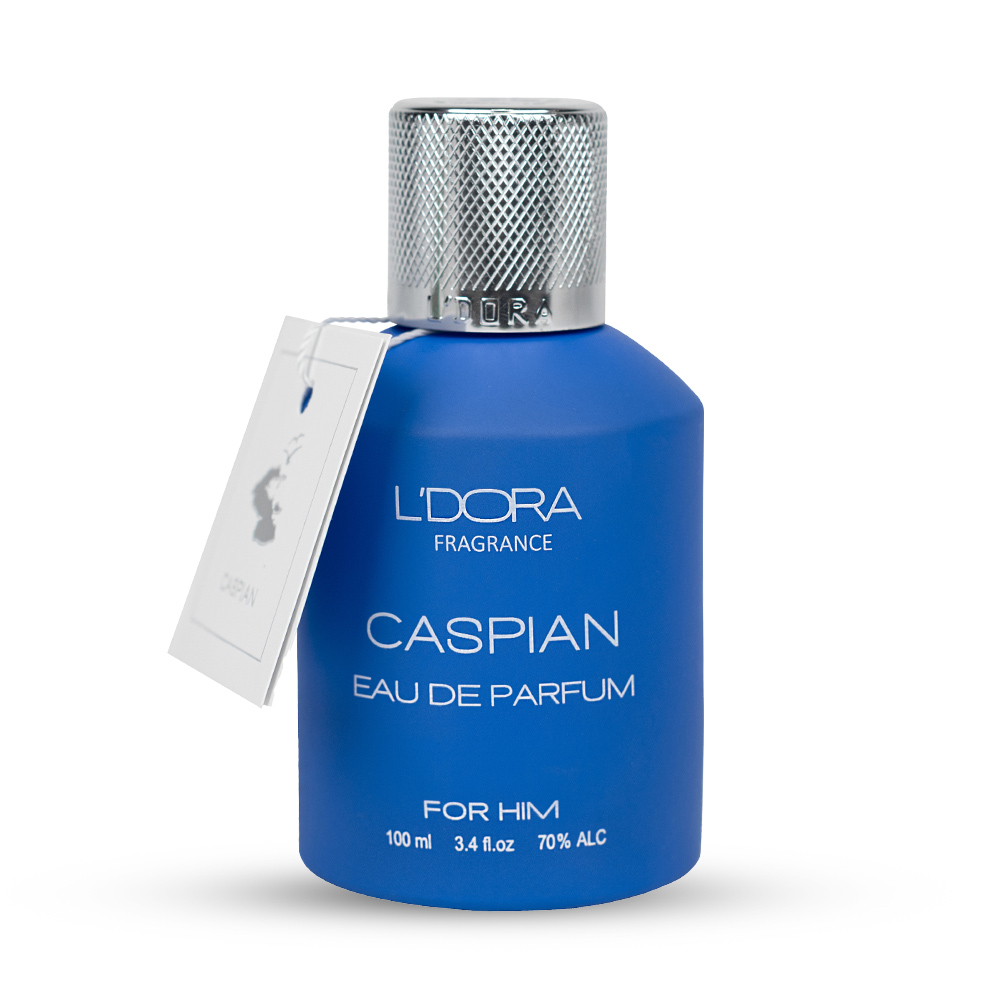 ادوپرفیوم مردانه مدل CASPIAN لدورا فرگرنس 100 میلی‌لیتر