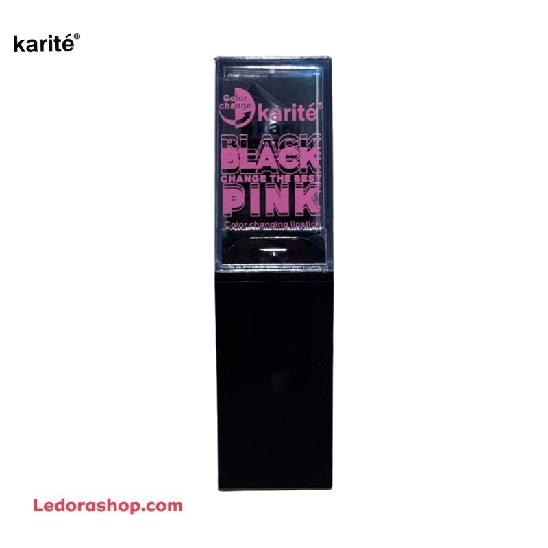 رژ لب مشکی کاریته مدل Black Pink سری Color Change
