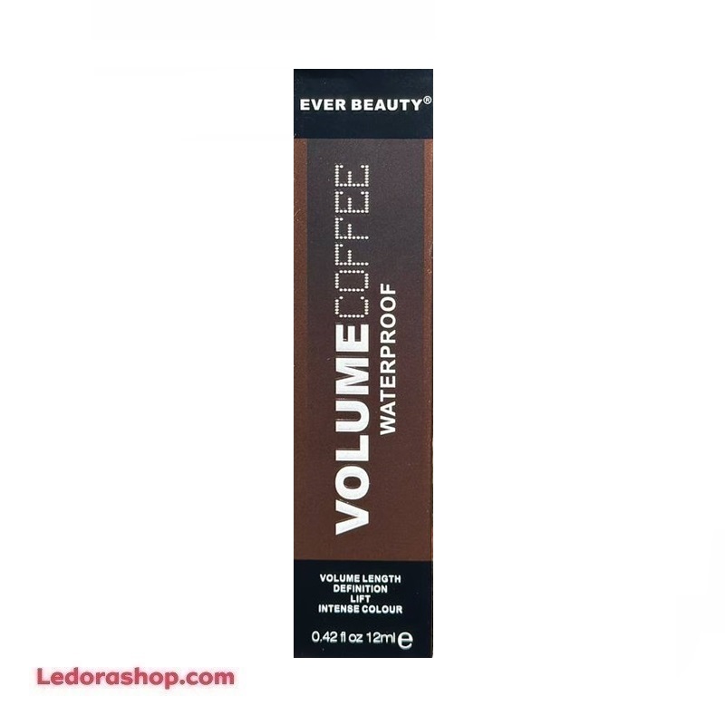 ریمل اور بیوتی قهوهای مدل VOLUME COFFEE حجم 12 میلی لیتر