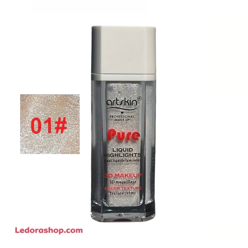 هایلایتر مایع آرت اسکین کد 01 طرح سه بعدی سری Pure وزن 11 گرم