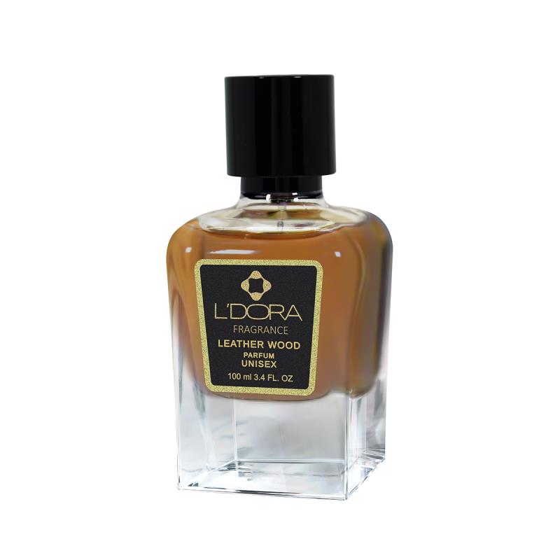پرفیوم نیش لدورا فرگرنس مدل LEATHER WOOD حجم 100 میلیلیتر