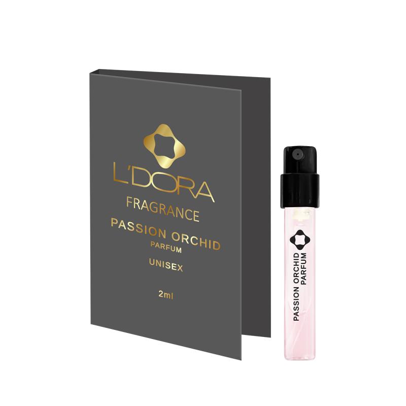 تستر پرفیوم نیش لدورا فرگرنس مدل PASSION ORCHID حجم 2 میلیلیتر