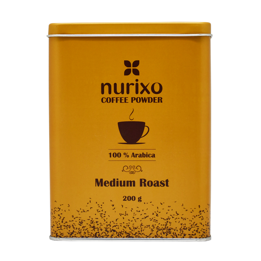 پودر قهوه بوداده ملایم عربیکا نوریکسو ۲۰۰ گرمی