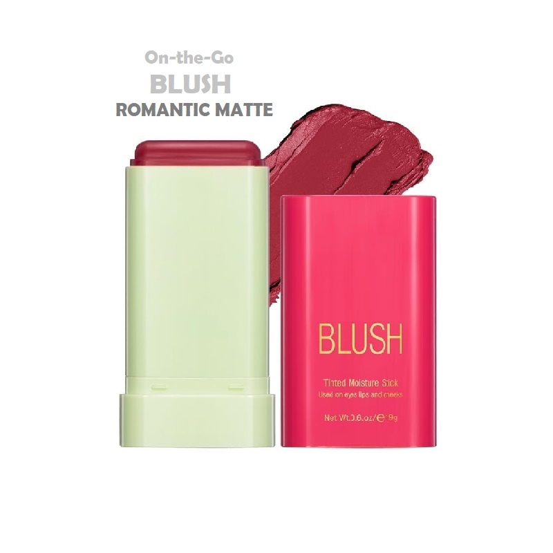 رژگونه استیکی ROMANTIC MATTE کد Hot Red