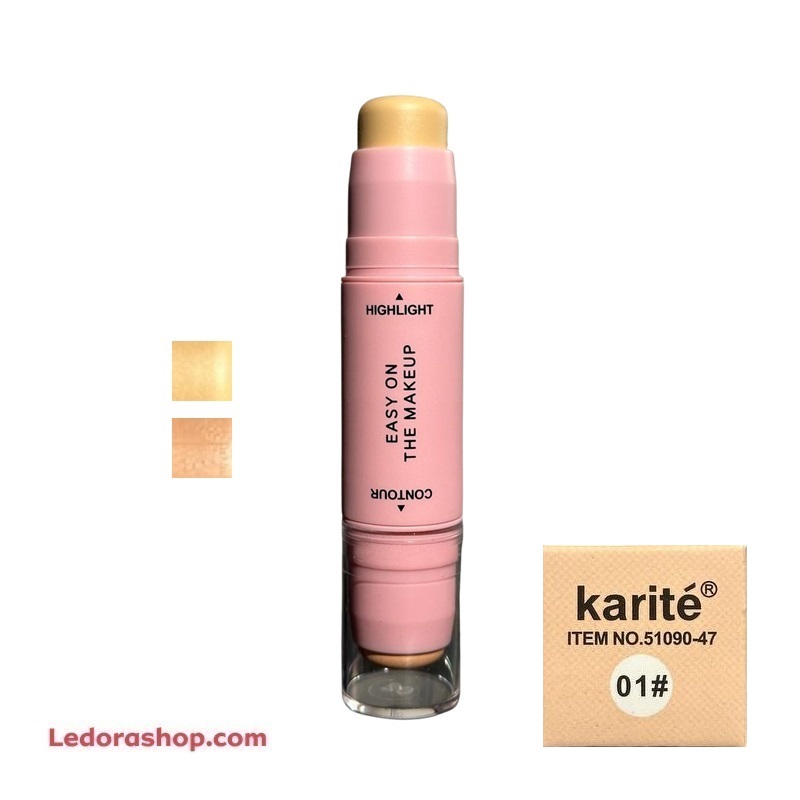 کانتور و هایلایتر استیکی کاریته کد 01