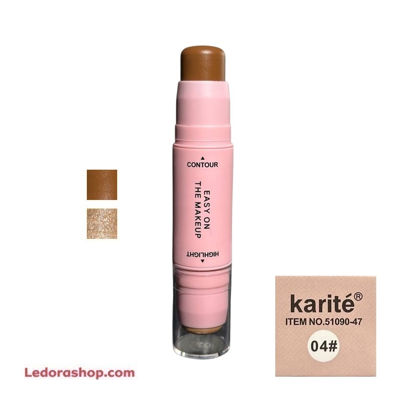 کانتور و هایلایتر استیکی کاریته کد 04